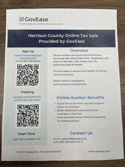 Online Tax Sale